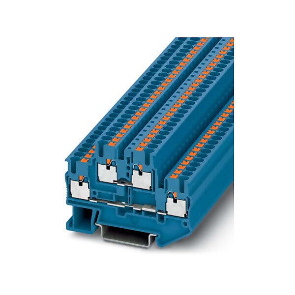 Phoenix Contact Durchgangsreihenklemme 0,14-4qmm, 5,2mm, bl PTTB 2,5 BU